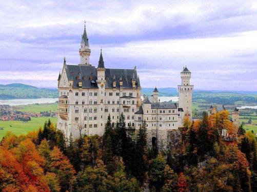 精美的欧美风格建筑空间素材_心中的城堡