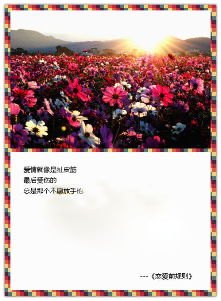 相逢的人会再相逢_唯美温暖的QQ空间素材