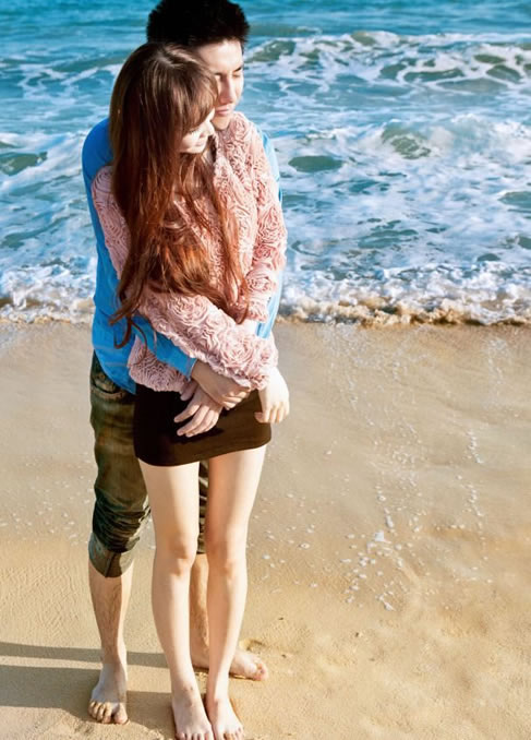 把生活归于平淡_意境靓丽的情侣QQ空间素材