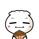 可爱饭头和饺子仔仔QQ表情 卡通搞笑QQ表情