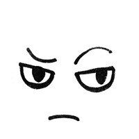 非常简单明朗的可爱QQ表情