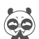 经典的搞笑熊猫表情