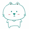 简单可爱的笨笨猫QQ表情