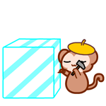 黑眼猴圣诞节微信表情包 祝福大家平安夜快乐哦