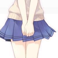 卡通下半身头像 萌系下半身的动漫微信头像