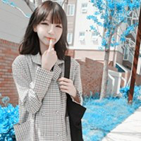 好看的阿宝色系女生微信头像_红妆掩盖我受伤的心