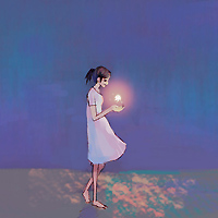 手绘卡通动漫情侣微信头像 我想深拥你陪你走任何你所有的坎坷