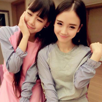 可爱漂亮的微信姐妹头像一对 我要的姐妹是不需要说太多她就懂我