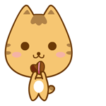 乖乖猫微信表情动态的 乖乖猫祝大家情人节快乐！