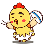 壮壮鸡动态表情包 可爱的动漫微信表情
