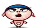 小粉猪微信表情 可爱搞笑微信表情