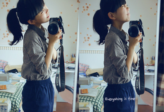 所谓的曾经就是幸福_简单好看的可爱女生QQ空间图片