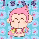 kapo猴和黑眼熊猫QQ表情 卡通浪漫搞笑的QQ表情