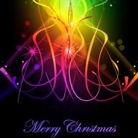 愿每个圣诞都能收到你的祝福_缤纷炫彩的圣诞节微信空间素材