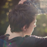 欧美意境男生微信图片 没那么情深就别说那么真的话