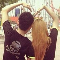 幸福的两个人图片素材 有爱的情侣微信图片2022