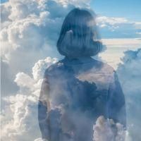 幻境重叠的女生头像 唯美意境微信头像小清新