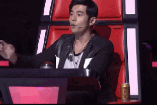 中国好声音周杰伦gif表情图片 哎哟不错哦