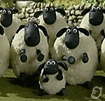 小羊肖恩表情包 小羊肖恩gif表情动图