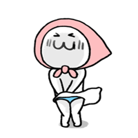 后田花子搞怪微信动态表情包 一组简单的简笔画手绘表情