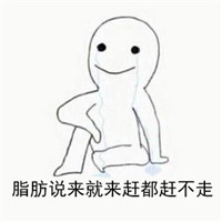 手绘流泪的聊天表情包 易胖体质是怎样的体验