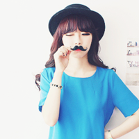 可爱女生带胡子的微信头像萌萌哒 你的情话说给谁听