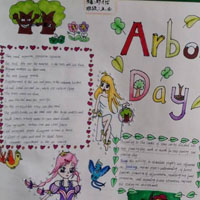 植树节手抄报图片大全小学年级通用 2022关于植树节的图片