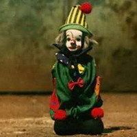 重口味搞怪小丑头像个性男生头像 璀璨的灯光在泪框里闪闪萤动