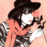 唯美的手绘头像男女通用 几十年光阴似箭瞬间便成了过往