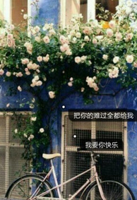 微信名片背景透明图片大全 把你的难过全都给我