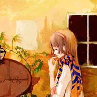 最新手绘情侣头像两张配对 你的倔强像孩子一样