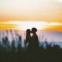 精选韩系情侣双人头像唯美 在爱情里面没有输赢