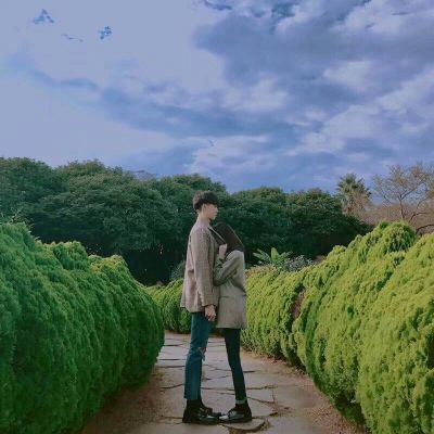 唯美小清晰情侣微博头像一对 为了你我可以放下所有