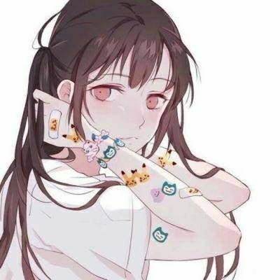 亲密恩爱一男一女动漫情侣古风头像 和你一起走到暮年古稀