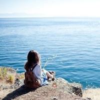 海边风景小清新图片适合女生 莫名其妙的笑了只是因为想到你