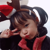 可爱搞笑小女孩动态表情包2022最新 萌娃动态表情包