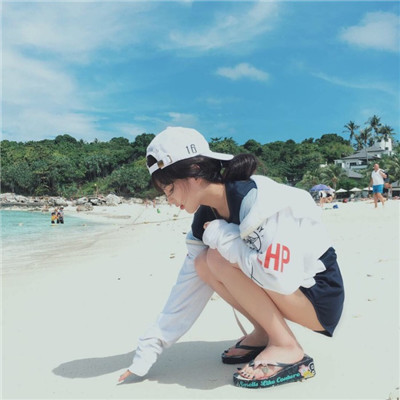 最新版2022海边小清新唯美风景头像 你说会陪我蹉跎年华到永远