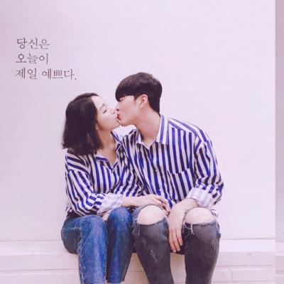 2022情人节亲吻甜蜜情侣yy头像两张 勉强的爱不如就至终止