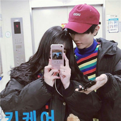 非主流超拽2022炫酷时尚情侣头像 我知道我爱你爱的无药可救