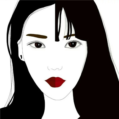 2022霸气超酷黑白女生头像 不喜欢交新朋友珍爱老朋友