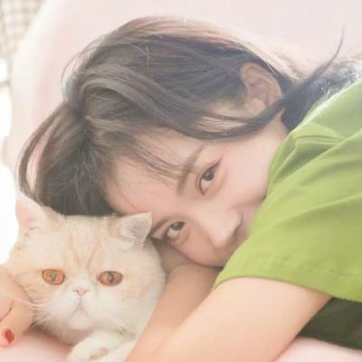 抱着猫咪的女生可爱头像大全2022 动了真心怎能说忘就忘