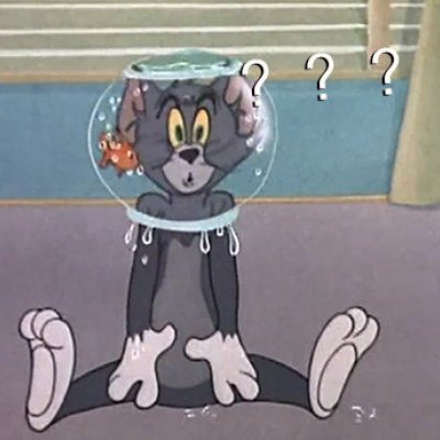 汤姆猫问号脸表情包大全 汤姆三个问号聊天表情图片