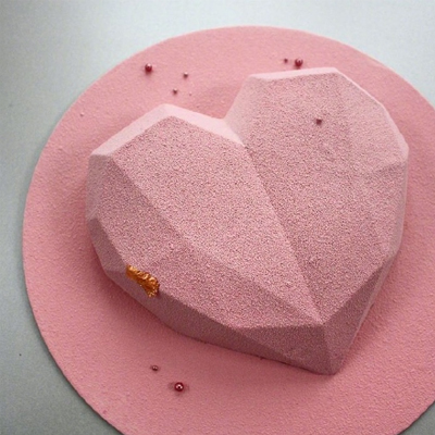 心形生日蛋糕图片大全高清无水印 2022抖音最火心形蛋糕图片精选