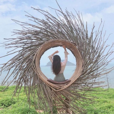 微信情侣头像背影一男一女两张 我对你一见心动二见钟情