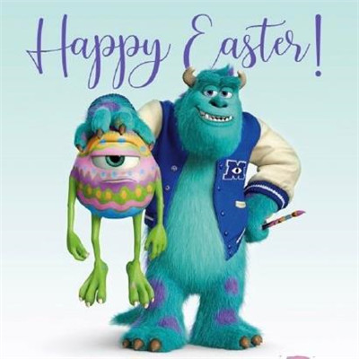 复活节图片大全卡通可爱 2022复活节朋友圈配图