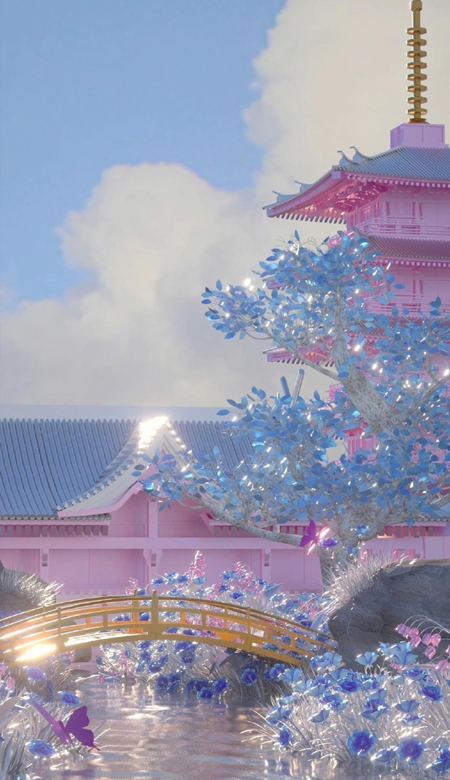 粉色系迷幻梦境唯美壁纸 不是谁不够好只是时间不凑巧