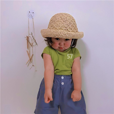 2023最新版罗熙宝宝大脸特效头像可爱萌 静静地等花开不吵不闹