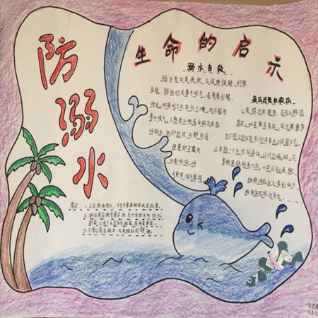 防溺水手抄报大全图片大全2023最新 防溺水安全手抄报内容2023