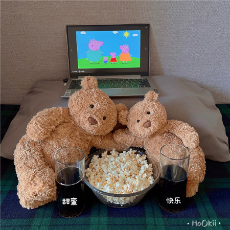 2023很火很可爱的巴塞罗熊背景图 再无相见的日子里请你保重