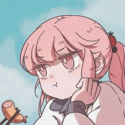 2023女孩字必备的卡通动漫头像 知道自己不讨喜所以也没打扰你